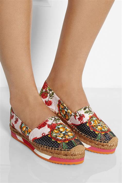 espadrille dolce gabbana femme|net a porter espadrilles women.